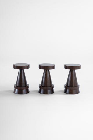 Outdoor Boca Counter Stool Exterior Walnut Finish, image 10