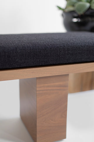 Outdoor Suelo Bench Greywash, image 2