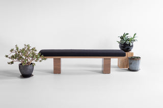 Outdoor Suelo Bench Greywash, image 3