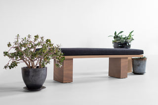 Outdoor Suelo Bench Greywash, image 4