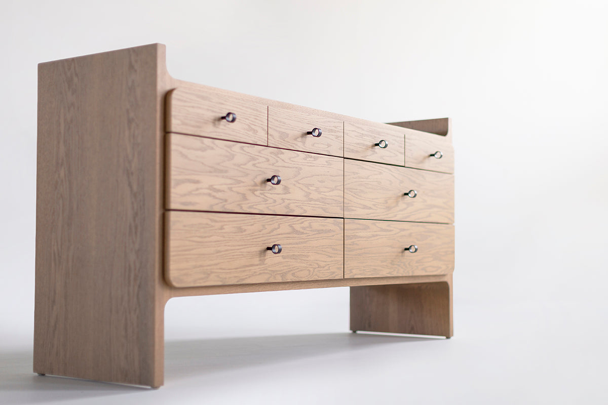 Parker Dresser in Weathered Oak - 4526