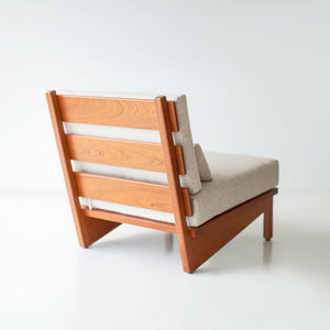 Patio Furniture Slatted Sutton Chair, image 02