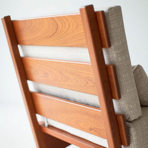 Patio Furniture Slatted Sutton Chair, image 06