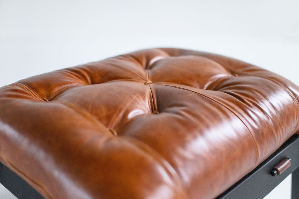 Percival Lafer MP-41 Leather Ottoman