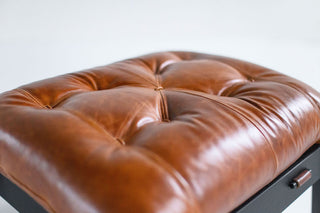 Percival Lafer MP 41 Leather Ottoman, image 8