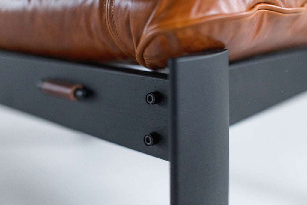 Percival Lafer MP-41 Leather Ottoman