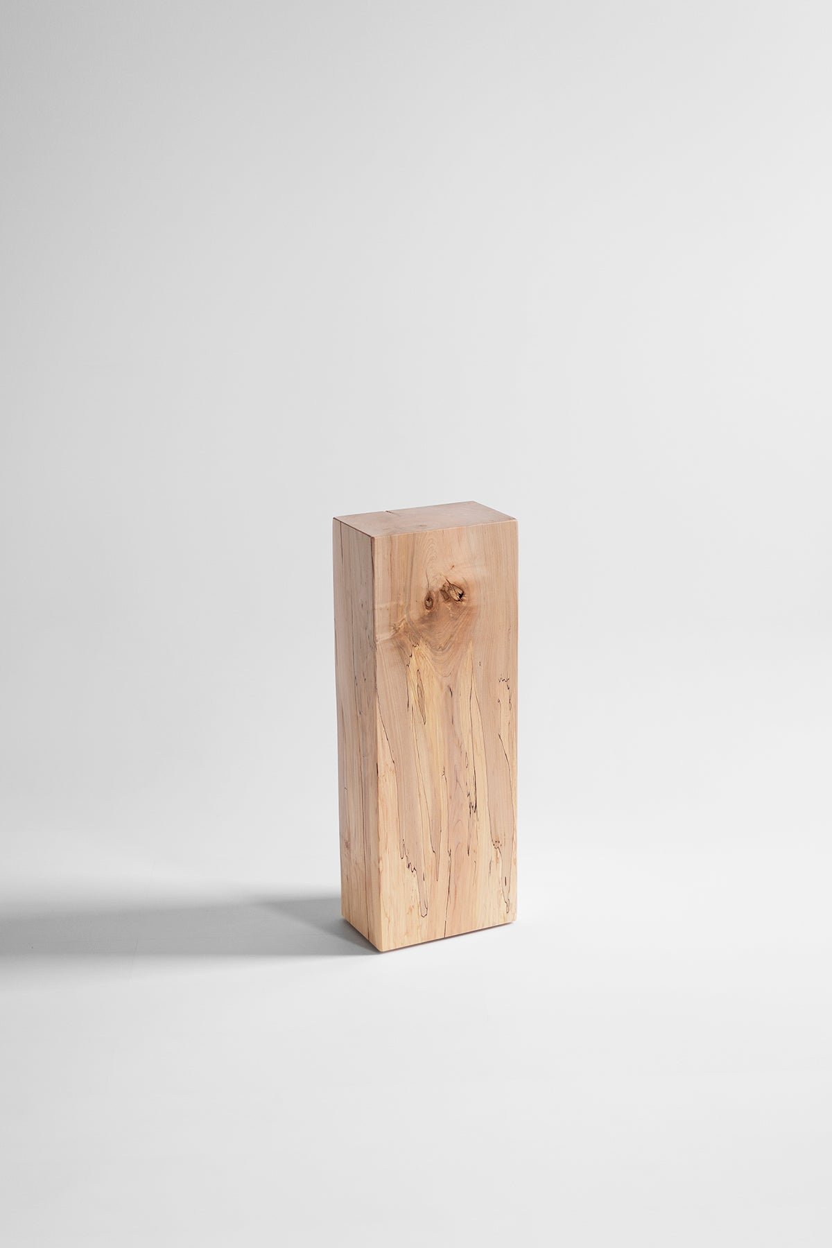 Rectangular Natural Wood Pedestals - 4326