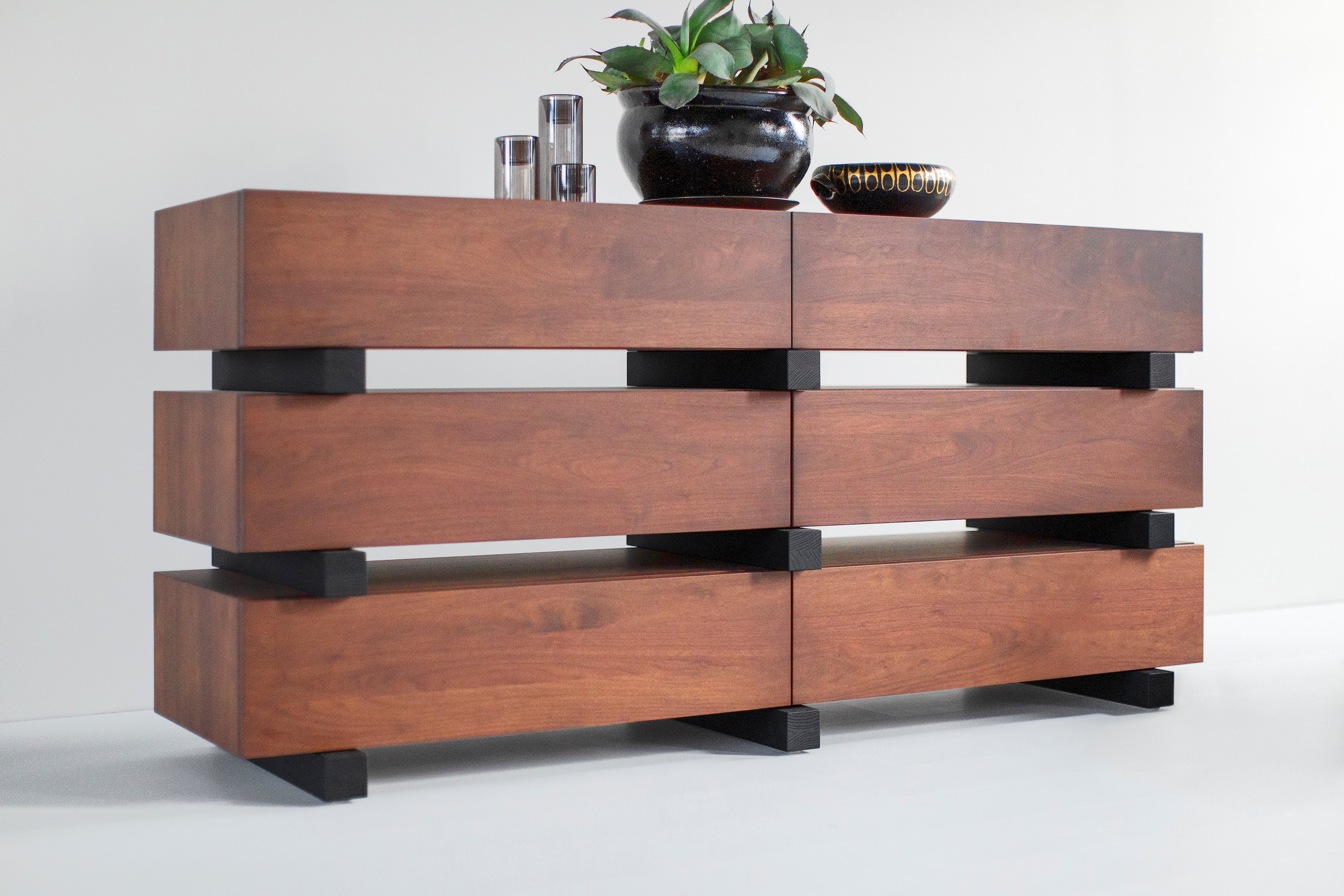 Santa Fe Dresser in Walnut - 1026