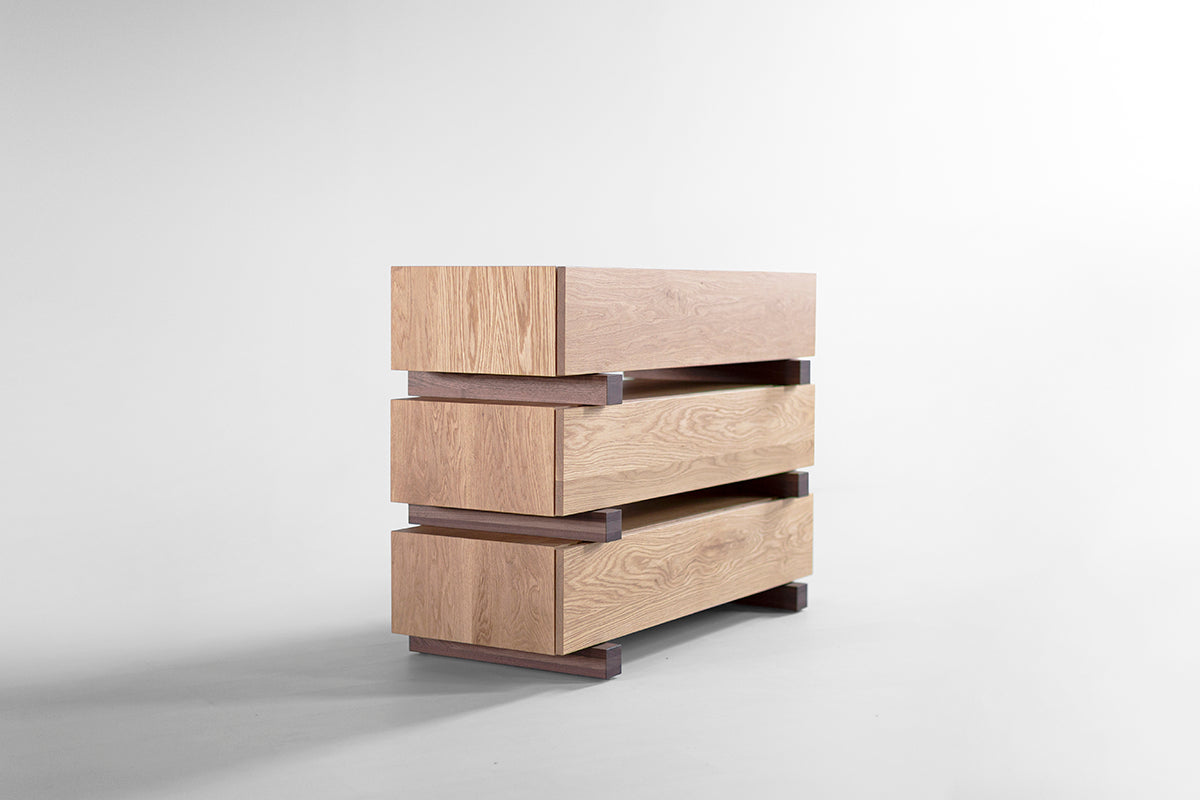 Santa Fe Small Dresser in White Oak - 5426
