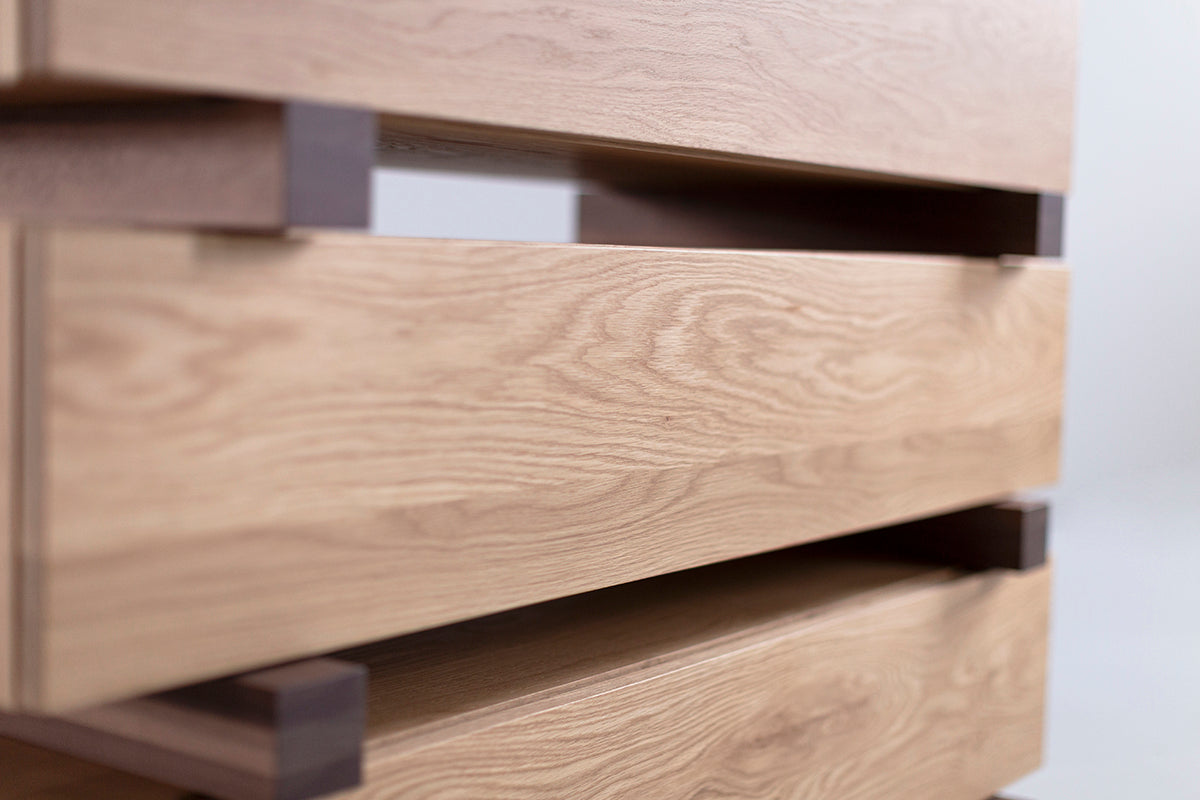 Santa Fe Small Dresser in White Oak - 5426