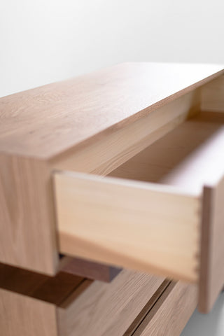 Santa Fe Small Dresser White Oak, image 9