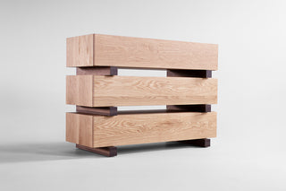 Santa Fe Small Dresser White Oak, image 11