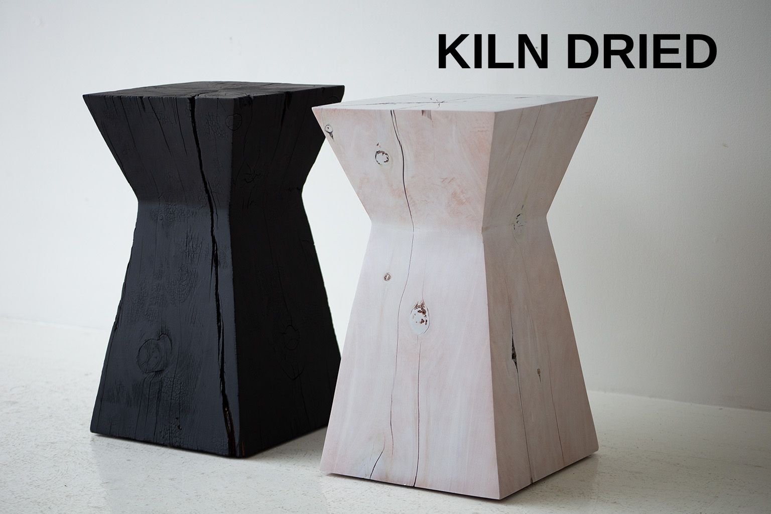 Column Stump Table Sculpted Stump Tables and Stools – theswankyabode.com