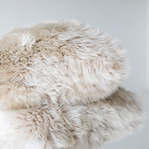 Shearling Fur Pillow Double Sided Image 01