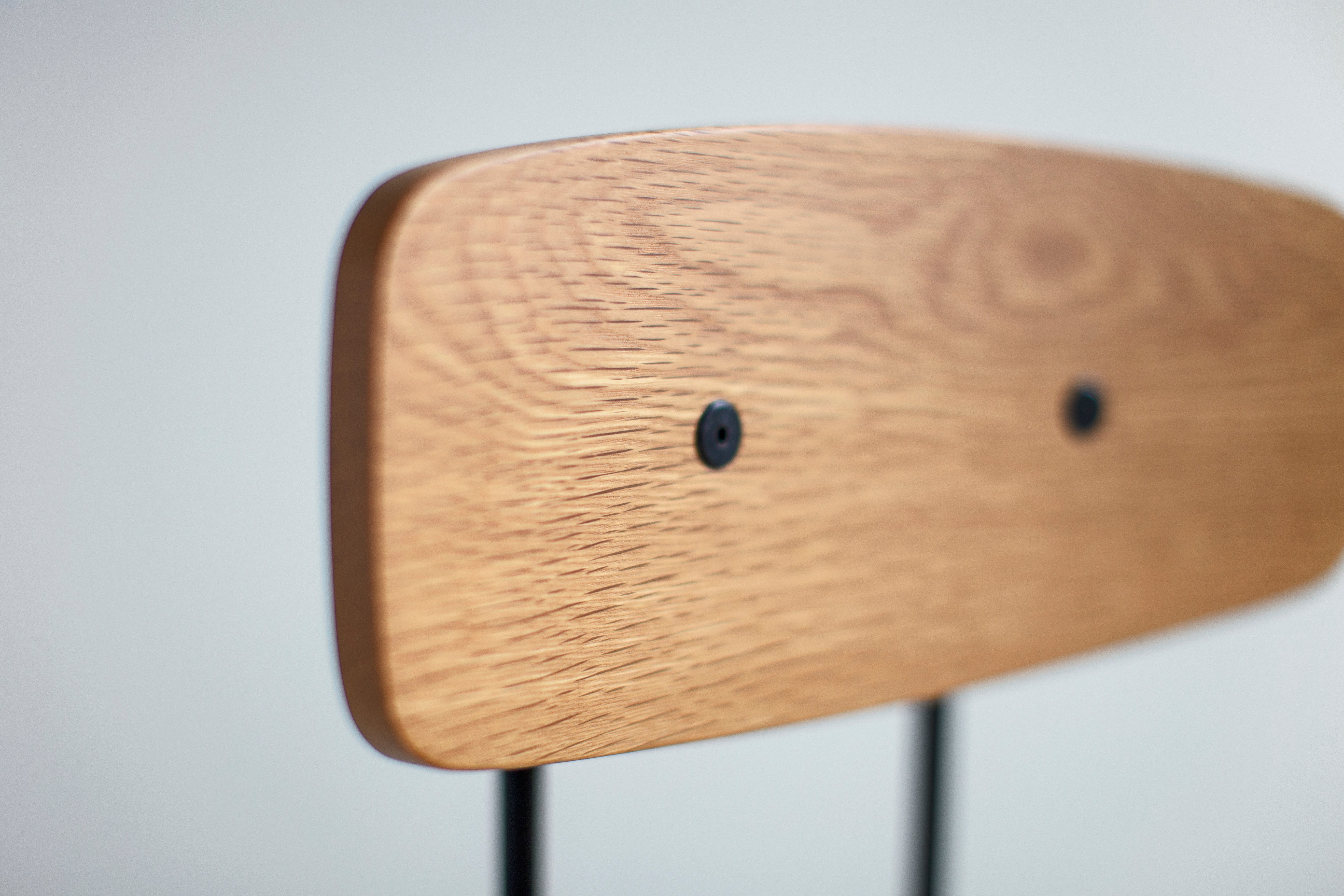 Sheepskin Counter Stool with Backrest - The Cicely - 0326