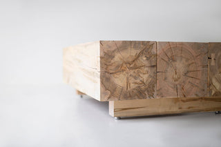 Solid Log Coffee Table 3 Bay Image 02