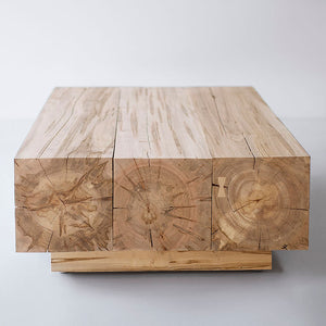 Solid Log Coffee Table 3 Bay Image 03