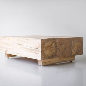 Solid Log Coffee Table 3 Bay Image 10