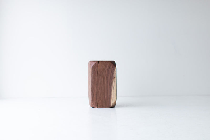 Close-up of the smooth commercial-grade finish on walnut