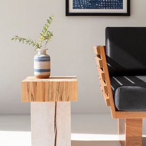 Solid Wood Side Table Viktor Image 05