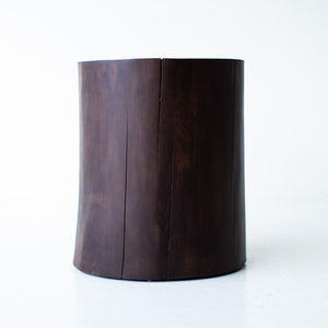 Solid Walnut Stump Table 01