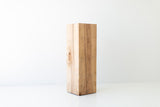 Natural maple art pedestal, 36" x 12" x 12" - photo 1