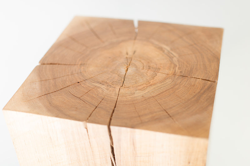 Natural maple art pedestal, 36" x 12" x 12" - photo 9