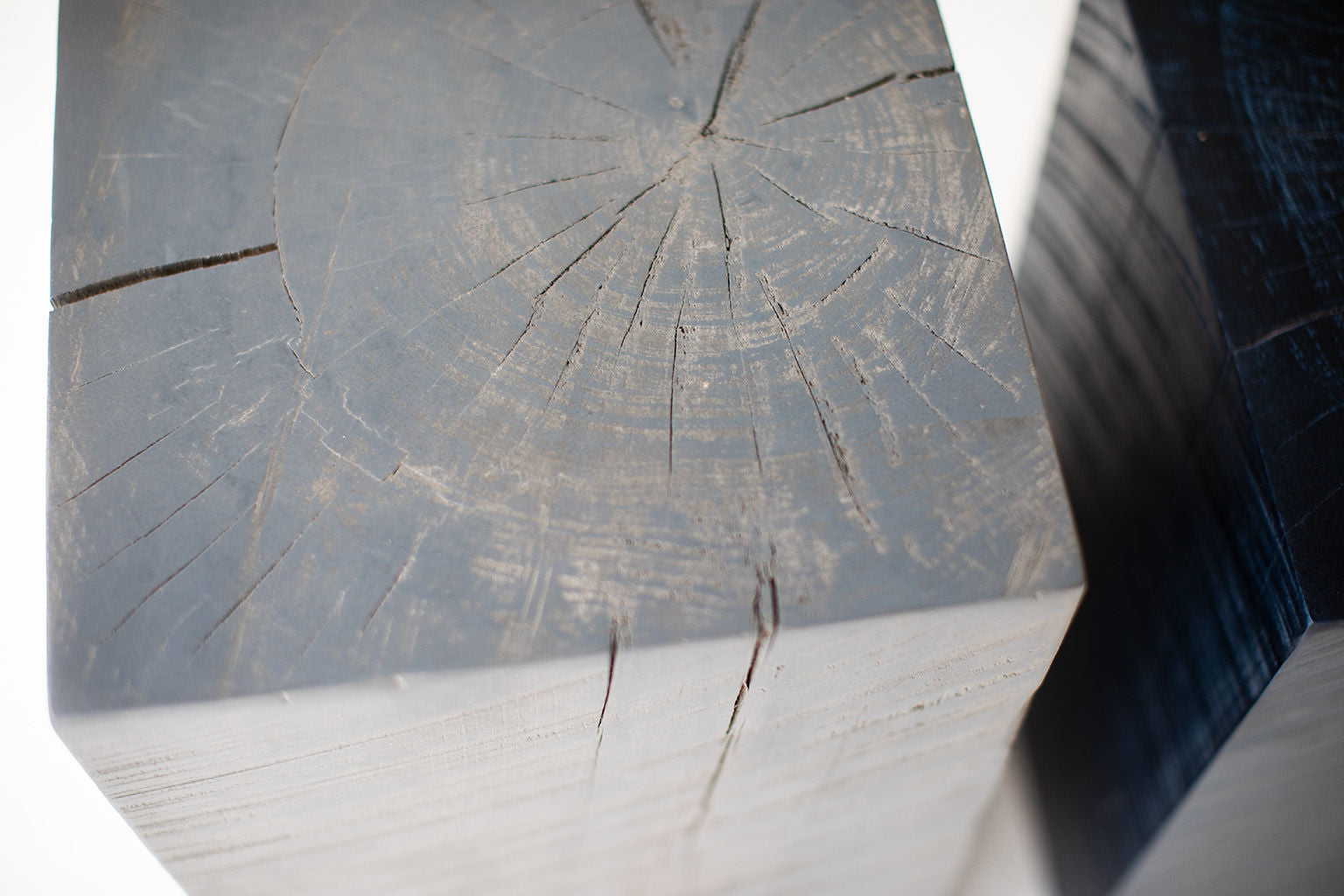 Organic Modern Maple Stump Side Table — Hand-Sawed Wood Side Table by Bertu Home