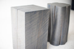 Detail of the natural wood grain beneath the finish