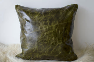 Suede Holiday Throw Pillow Image 05