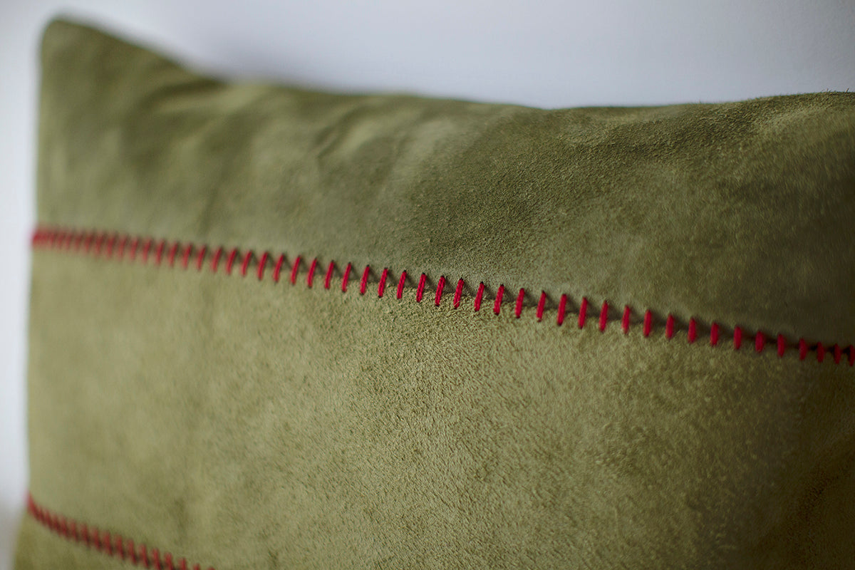 Suede Holiday Throw Pillow for Bertu Home- 0525