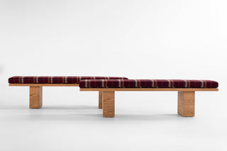 Suelo Bench Oak Caramel Finish, image 1