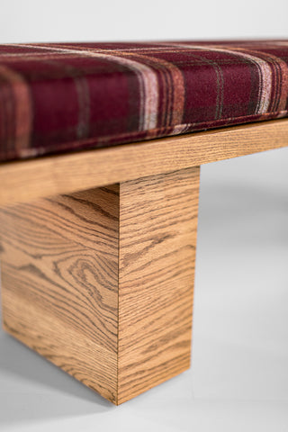 Suelo Bench Oak Caramel Finish, image 2