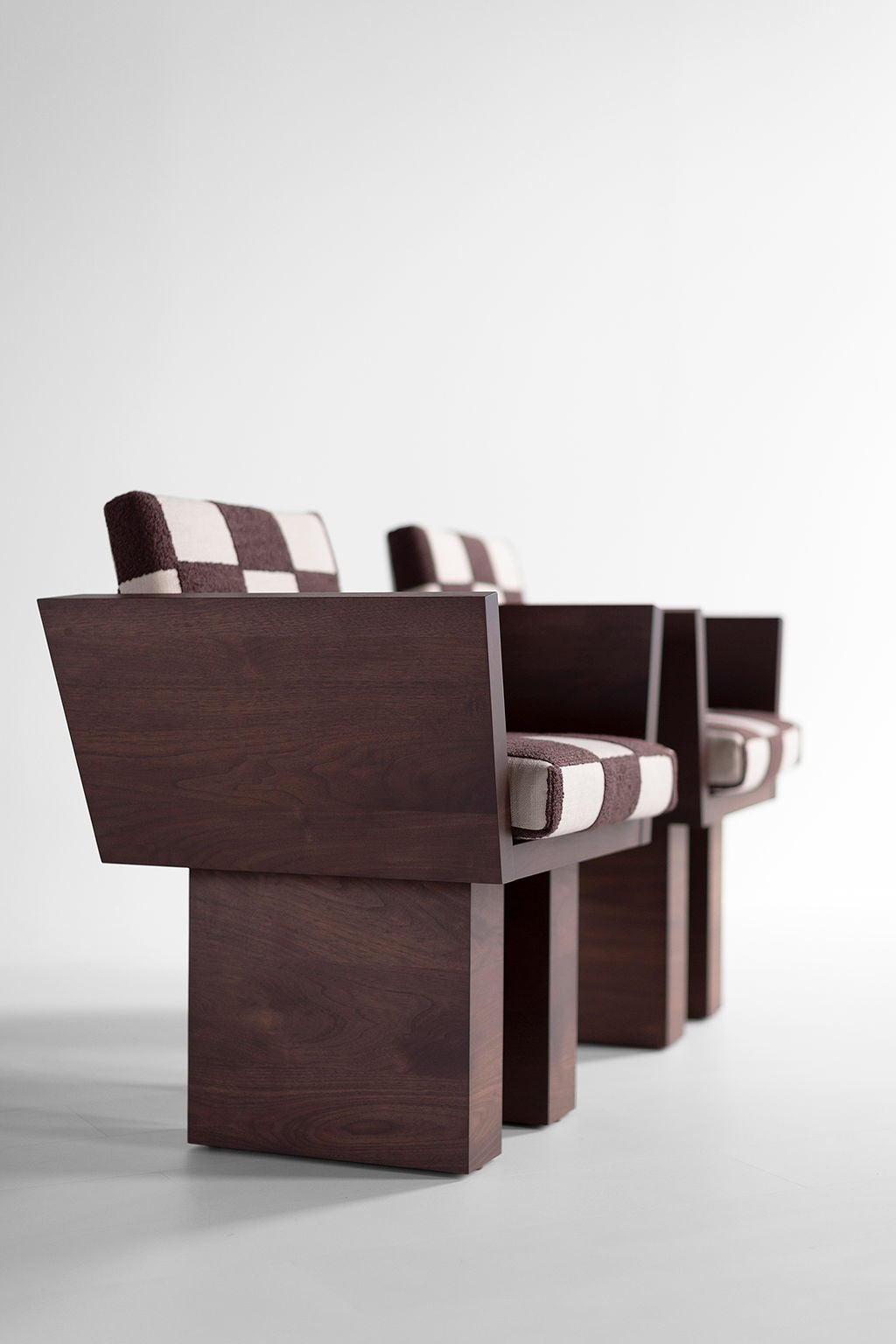 Suelo® Dining Arm Chair in Walnut - 6226