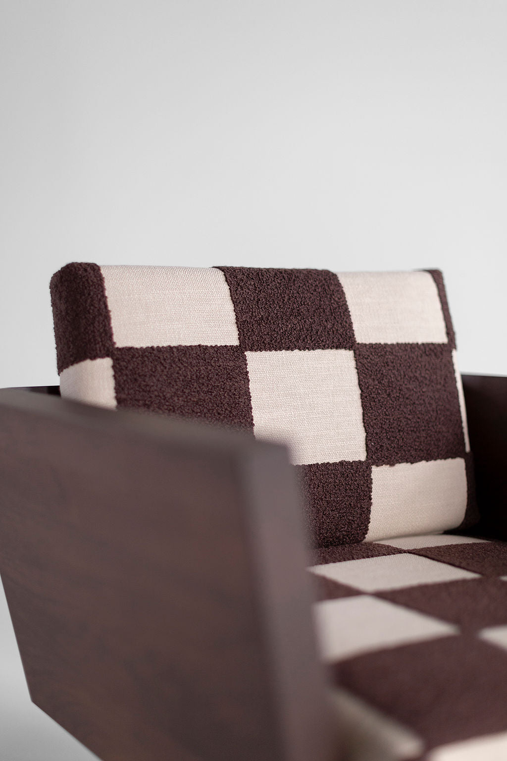 Suelo® Dining Arm Chair in Walnut - 6226