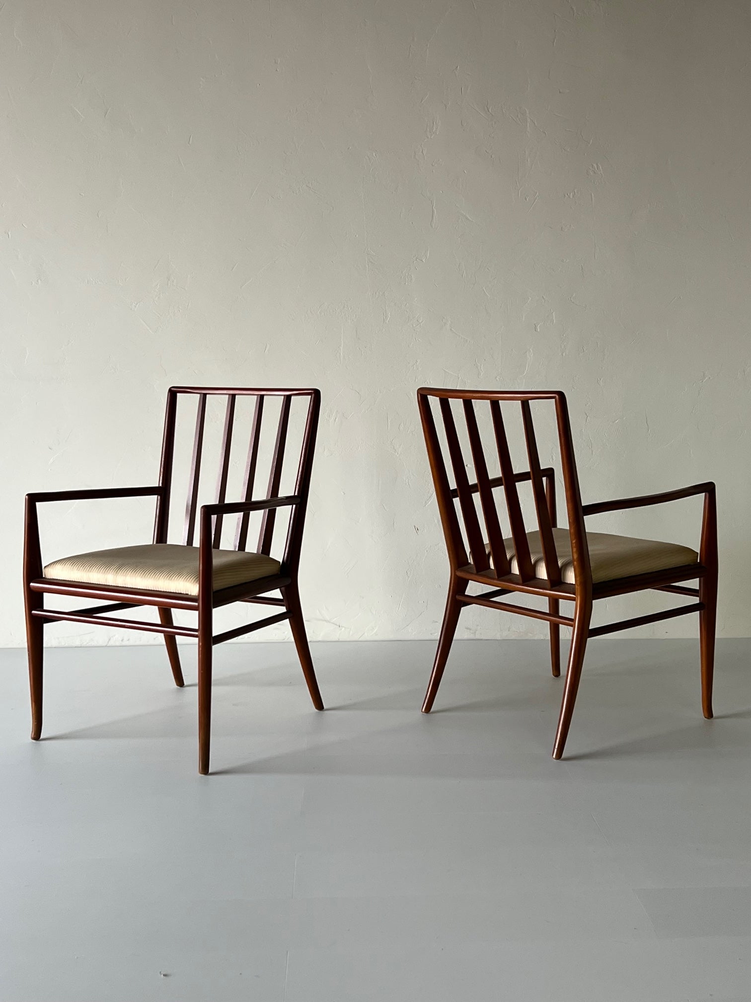 T.H. Robsjohn Gibbings for Widdicomb Arm Chairs