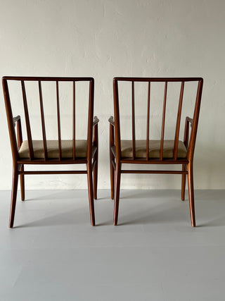 TH Robsjohn Gibbings Widdicomb Arm Chairs, Image 03