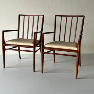 TH Robsjohn Gibbings Widdicomb Arm Chairs, Image 06