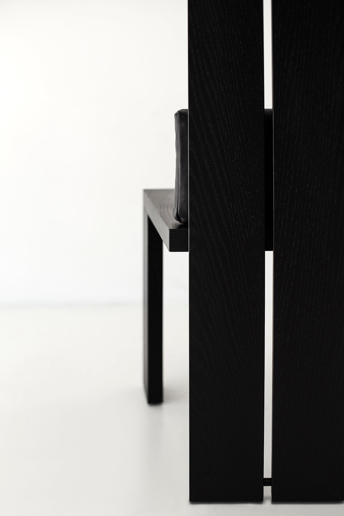 Tall Back Dining Chair - The Marco in Black - 4925