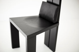 Tall Back Dining Chair Marco Black, Image 06