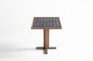 Tile Side Table Greywash Charcoal, image 1