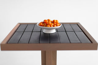 Tile Side Table Greywash Charcoal, image 2