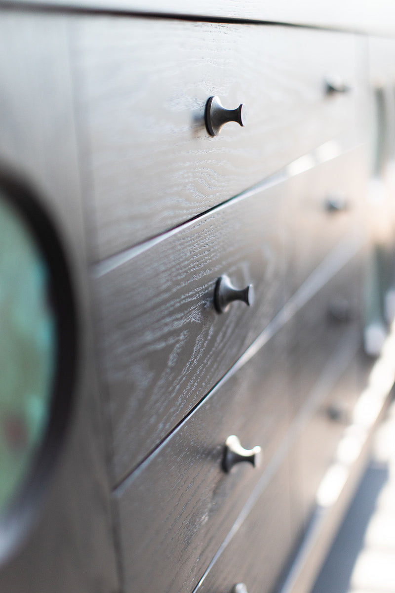 Interior of the pull-out drawer