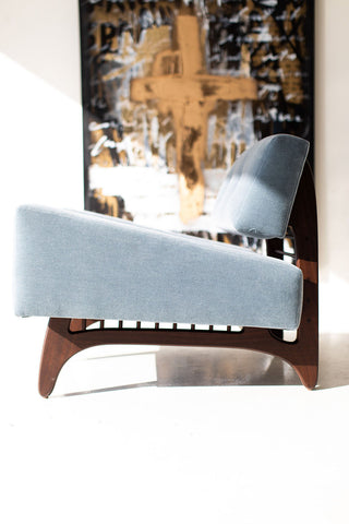 Vancouver Modern Lounge Chair Mohair, image 3