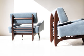 Vancouver Modern Lounge Chair Mohair, image 4
