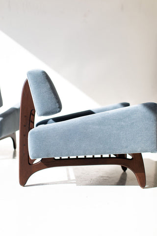 Vancouver Modern Lounge Chair Mohair, image 6