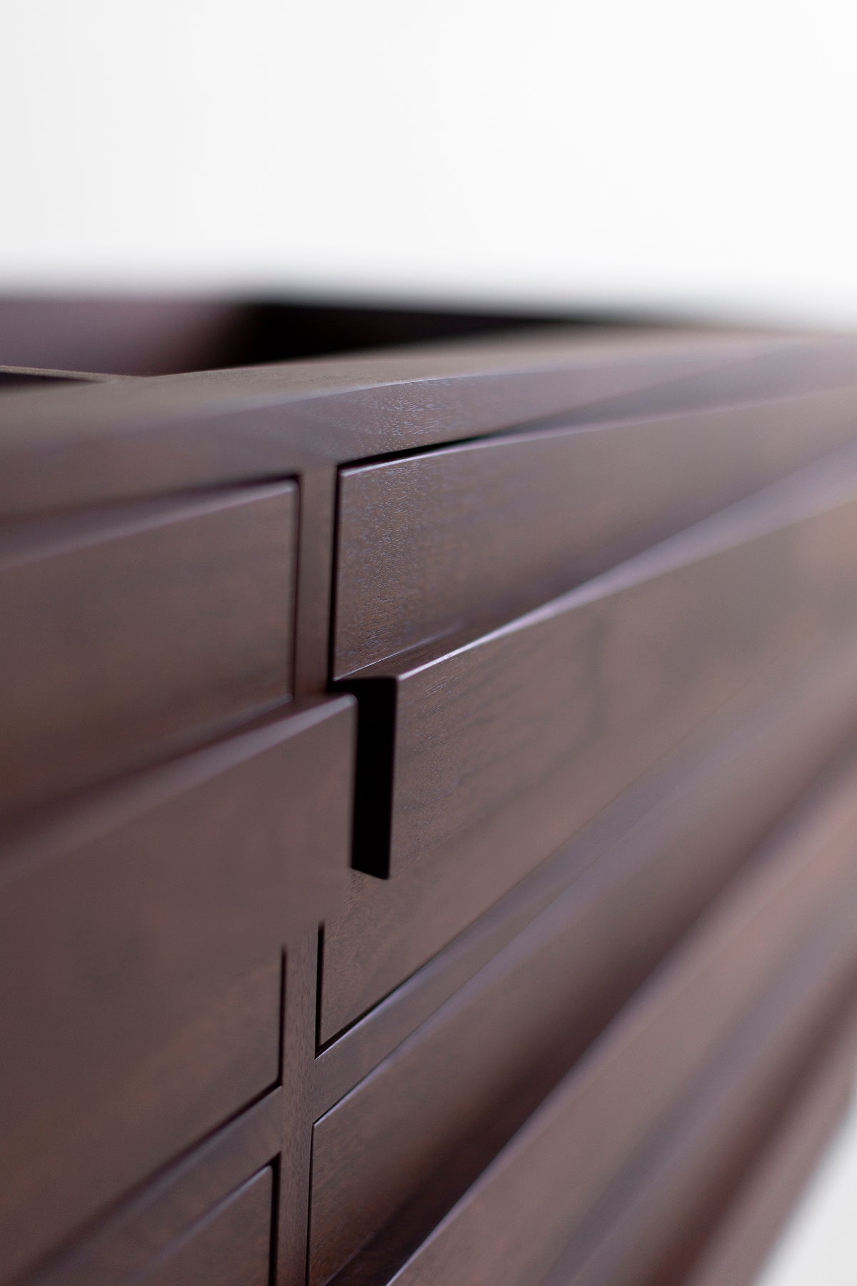 Walnut 6-Drawer Vanity - 4826