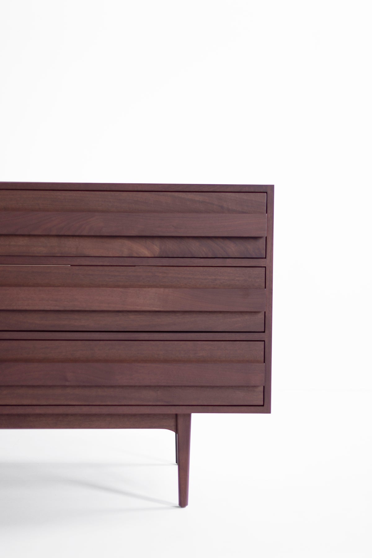 Walnut 6-Drawer Vanity - 4826