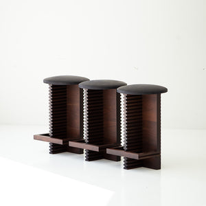 Products Walnut Counter Height Cicely Stools for Bertu Home