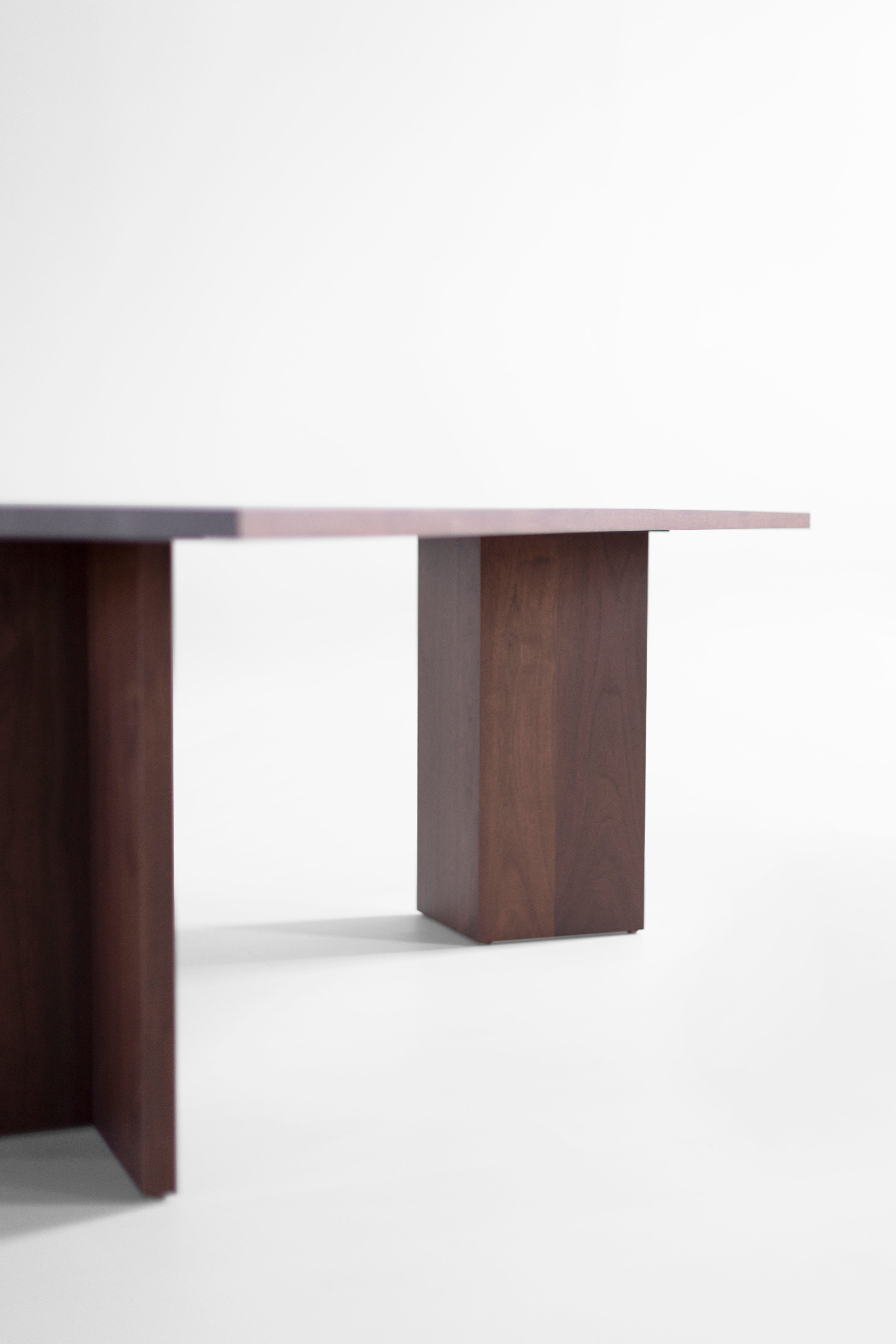 Walnut Dining Triad Table - 3726